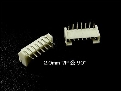 2.0mm  7P  公   90°