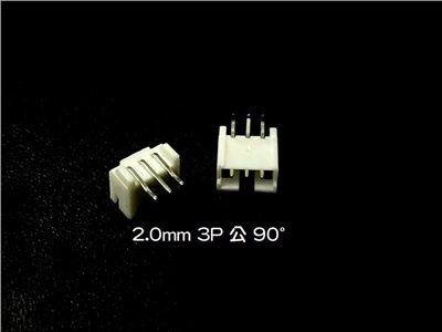 2.0mm  3P  公  90°