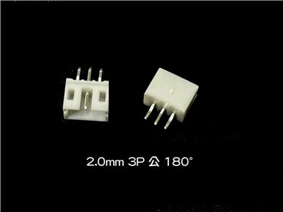 2.0mm  3P  公  180°