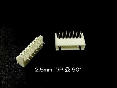 XH2.5mm  7P  公   90°
