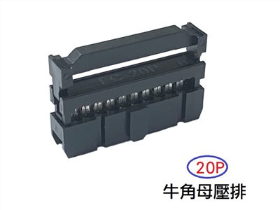 20P 牛角母壓排  