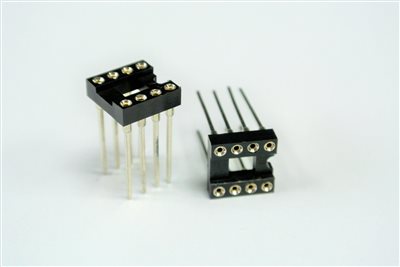 圓孔IC腳座 長 8P