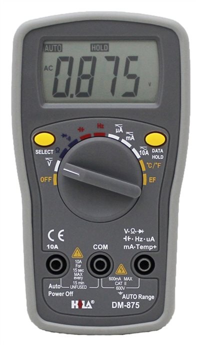 多功能自動換檔電錶  DM–875
