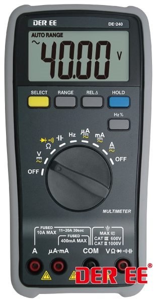 DE-240C 數位型萬用電錶