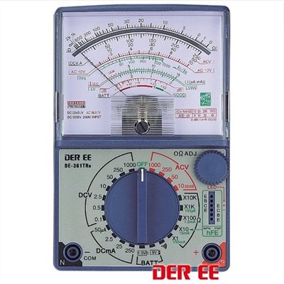 DE-361TRn 指針式萬用電錶 