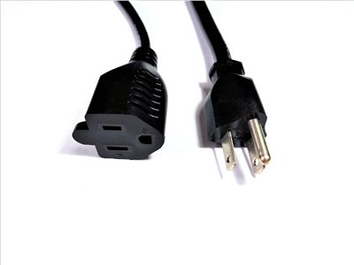 美式公母延長線 14/3C  6呎