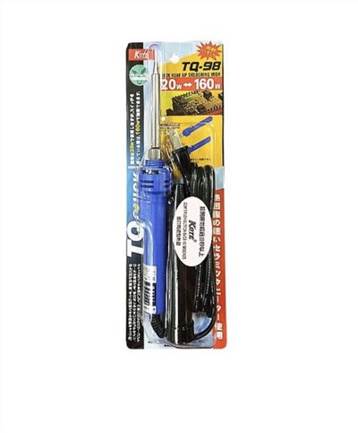 KOTE TQ-98 筆型 20/160W 兩段式 快速加熱 烙鐵 附套
採用日本陶瓷發熱器
