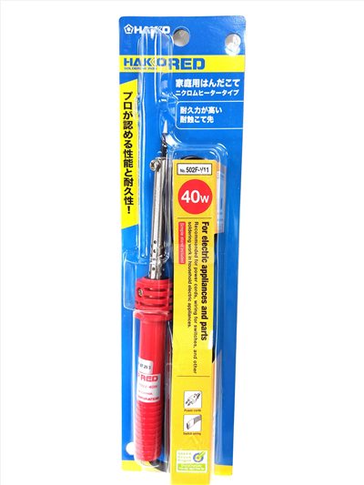 HAKKO紅柄烙鐵 40W 502F-V11