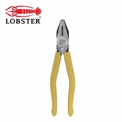 蝦牌 LOBSTER NO.2508G 8" 鋼絲鉗 老虎鉗 200mm 膠柄