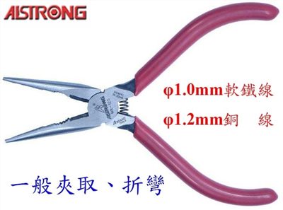 ALSTRONG MR-125 5吋電子尖嘴鉗