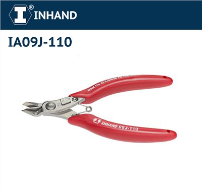 硬漢   4"1/2防跳型不鏽鋼歐式電子斜口鉗 IA09J-110
