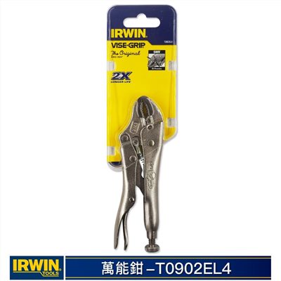美國 IRWIN 握手牌｜5WR 強力夾齒專業萬能鉗｜125mm 萬能固定鉗 5" 夾鉗