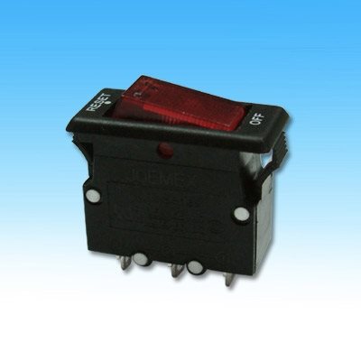 帶燈無熔絲開關短腳5.2mm(UL) AC125V 15A   5140