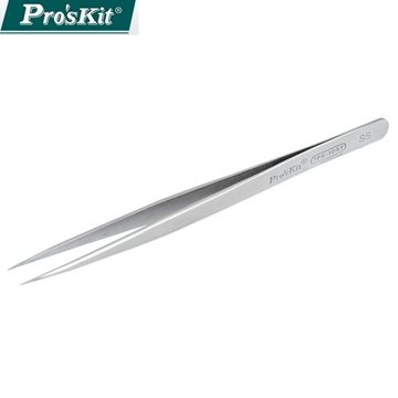 ProsKit 寶工 不銹鋼防磁長尖鑷子(140mm) 1PK-105T