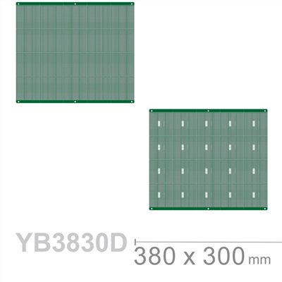 YB-3830D 380 x 300 mm 雙面 FRP 多孔 PCB板 萬用電路板