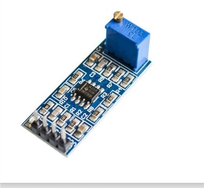 LM358 100倍增益 信號放大模組
