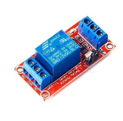 12V  1路繼電器模組   支援高/低電平觸發