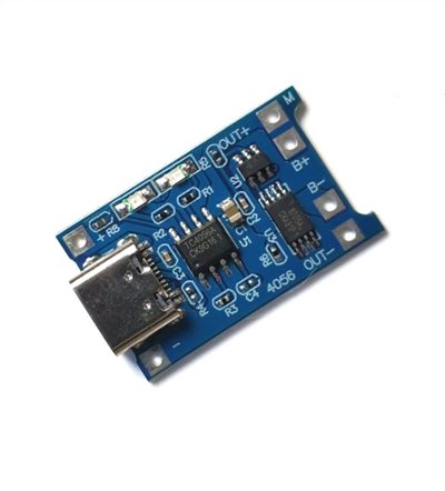 鋰電池專用充電板 TYPE-C/USB/TP4056  1A帶保護板