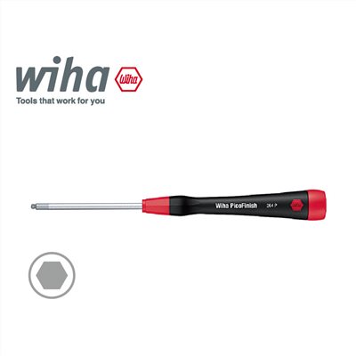 德國 Wiha 264P 精密型內六角球頭起子 2.0*50mm