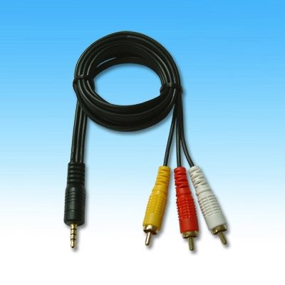 4極頭-3RCA 愛華用   5尺