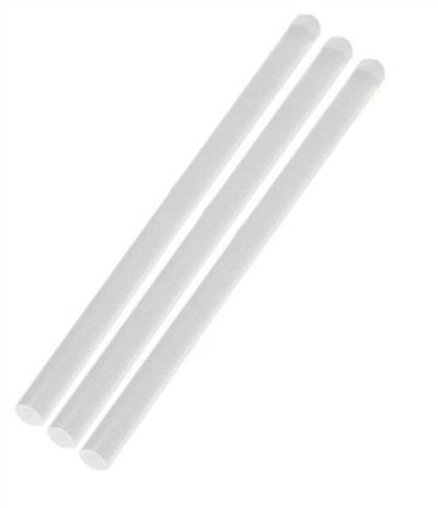 熱熔膠條  小  白  10支