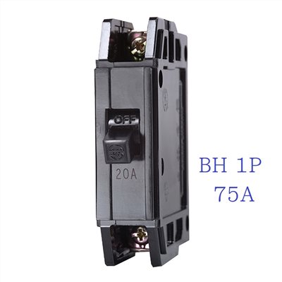 士林電機】無熔線斷路器 BH 1P 75A 無熔絲開關