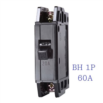 士林電機】無熔線斷路器 BH 1P 60A 無熔絲開關