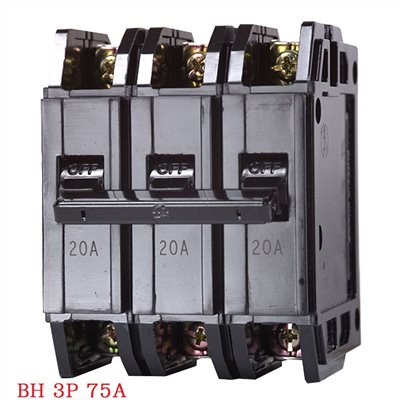 士林電機】無熔線斷路器 BH 3P 75A 無熔絲開關