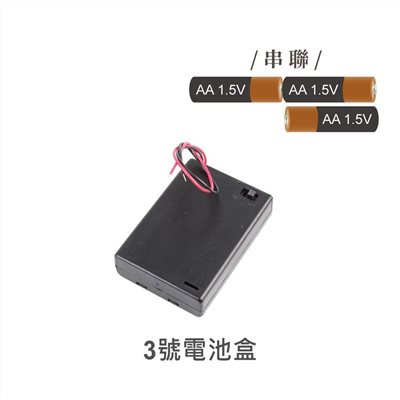 電池盒  3X3 含蓋