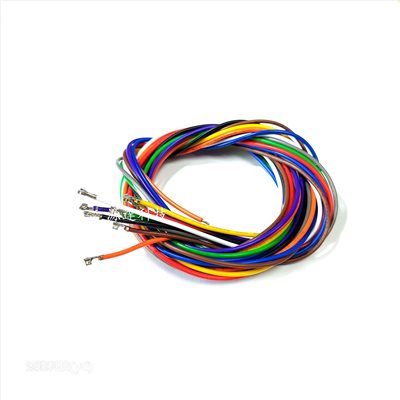 2.0單頭端子線 橙   60cm  10條