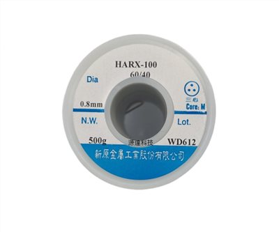 不銹鋼、鐵專用焊錫 HARX-100 Solnet   0.8mm  500g