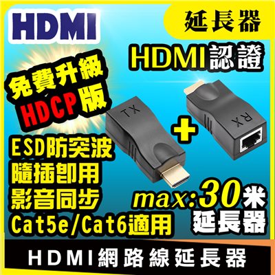 HDMI網路線延長器
