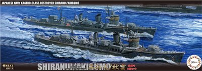 FUJIMI 1/700 驅逐艦 不知火/秋雲 開戰時 2艘套組 富士美 艦NX11 日本海軍 陽炎型 組裝模型