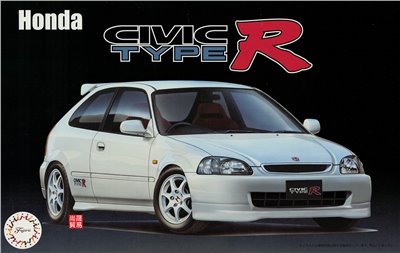 FUJIMI 1/24 HONDA CIVIC TypeR 前期型 EK9 富士美 ID15 組裝模型