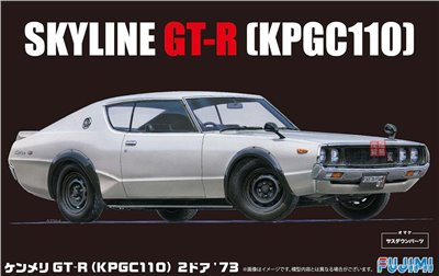 FUJIMI 1/24 NISSAN Skyline KEN&MARY GT-R KPGC110 富士美 ID46 組裝模型