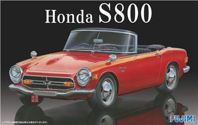 FUJIMI 1/24 Honda S800 富士美 ID104 組裝模型