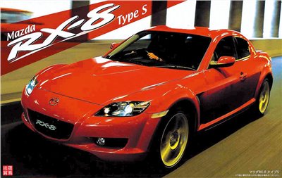 FUJIMI 1/24 Mazda RX-8 Type-S 富士美 ID105 組裝模型