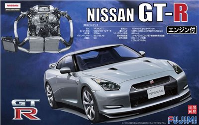 FUJIMI 1/24 Nissan GT-R (R35) 附引擎 富士美 ID131 組裝模型