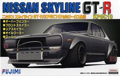 FUJIMI 1/24 NISSAN SKYLINE GT-R Semi Works 富士美 ID163 組裝模型