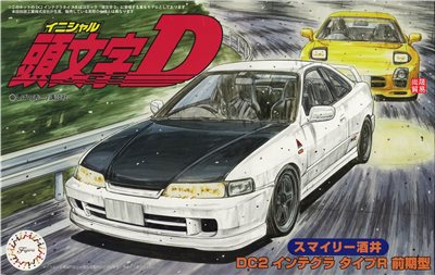 FUJIMI 1/24 頭文字D Integra TypeR Smily 酒井 富士美 ISD15 組裝模型