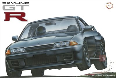 FUJIMI 1/12 NISSAN SKYLINE GT-R R32 富士美 AXES1 組裝模型