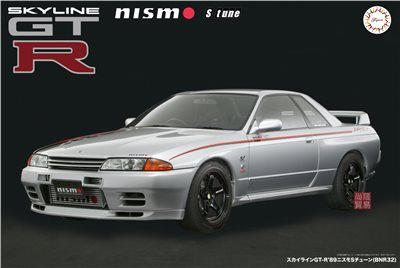 FUJIMI 1/12 NISSAN SKYLINE 1989 NISMO S-tune (BNR32) 富士美 AXES2 組裝模型