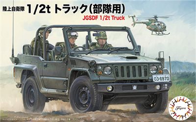 FUJIMI 1/72 陸上自衛隊 1/2t 軍卡 部隊用 富士美 Mi12 組裝模型
