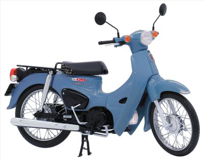 FUJIMI 1/12 HONDA Super CUB 110 2017 美麗藍 富士美 BikeNX1EX6 組裝模型