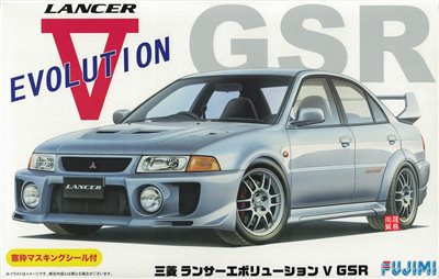 FUJIMI 1/24 三菱 Lancer Evolution V GSR EVO5 富士美 ID100 組裝模型