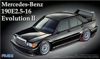 FUJIMI 1/24 Mercedes-Benz 190E 2.5-16 EvolutionII 富士美 RS14 組裝模型