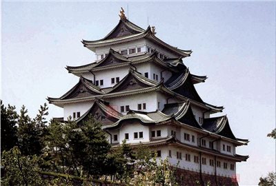 FUJIMI 1/300 大名古屋城 富士美 建15 組裝模型