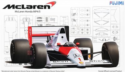 FUJIMI 1/20 McLaren MP4/5 1989 富士美 GP1 組裝模型