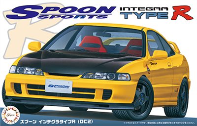 FUJIMI 1/24 Spoon Integra TypeR DC2 富士美 ID279  組裝模型