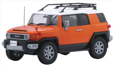 FUJIMI 1/24 TOYOTA FJ Cruiser 橘 雙色塗裝 富士美 車NX9EX5 組裝模型